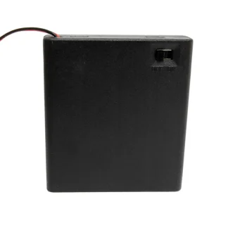 4 x AA Battery Case with Switch