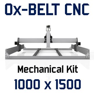 Ox Belt CNC Mechanical Kit - 1000 x 1500 - Silver