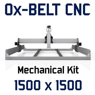Ox Belt CNC Mechanical Kit - 1500 x 1500 - Silver
