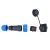 SD16 Rear Nut Aviation Plug Socket Male Female IP68 Waterproof