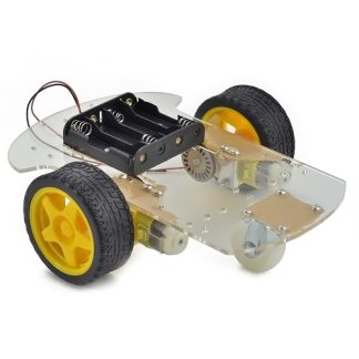 2WD Smart Car Chassis Kit with Encoder Disks and More