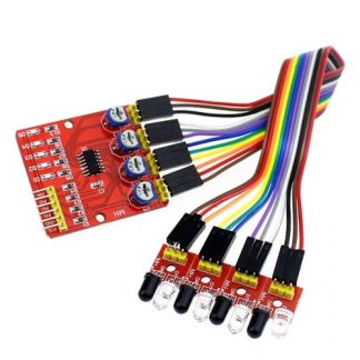 4 Channel Infrared Tracking IR Sensor Module