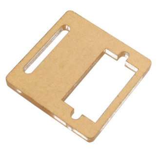 Clear Plastic Mounting Bracket for SG90 or MG90S Micro Servo