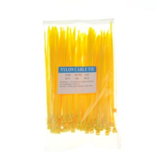 100x Cable Ties – 150mm X 4mm, Transparent – World-trading-net 12000099