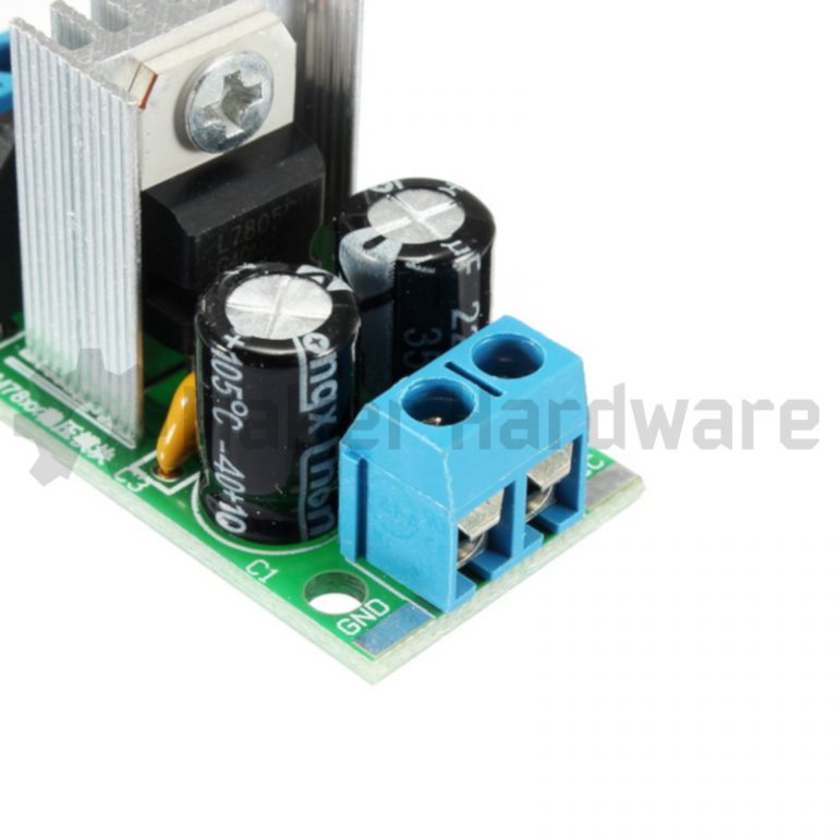 Voltage Regulator Module - 5V 1.5A Power Rectifier Filter (L7805 ...