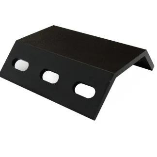In-Out Corner Bracket - 60mm - Black