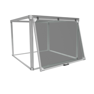 Awning Door - For 1000x750 Frame - Silver