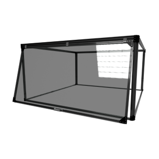 Awning Door - For 1500x750 Frame - Black