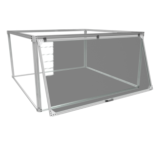 Awning Door - For 1500x750 Frame - Silver