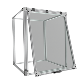 Awning Door - For 600x750 Frame - Silver