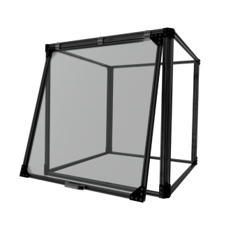Awning Door - For 750x750 Frame - Black