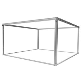 Enclosure - 1000x1500x750 - Silver