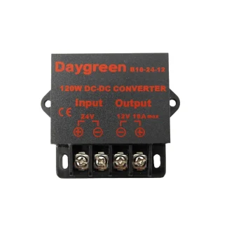 24-12VDC 10A Step Down DC-DC Converter (120W) - MakerBotics
