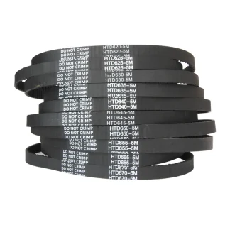 HTD5M Closed Loop Timing Belt -  15mm Width - (620mm - 670mm)