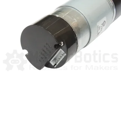 12V 36mm Planetary Geared DC Motor - High Torque 100RPM - With Encoder ...