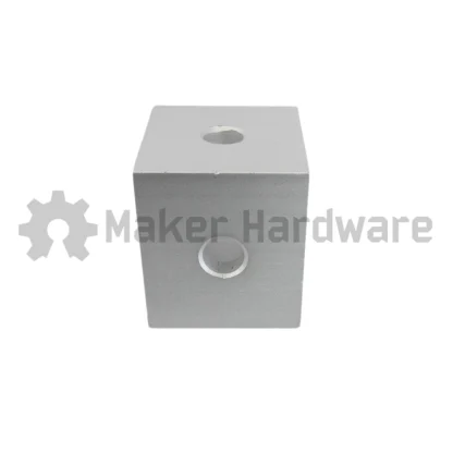 80/20 Equivalent 10 Series Aluminum Inside Corner Gusset Bracket – 4 Hole, Black