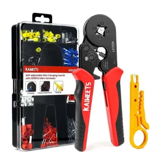 Bootlace Ferrule Crimping Tool Kit 1200pc