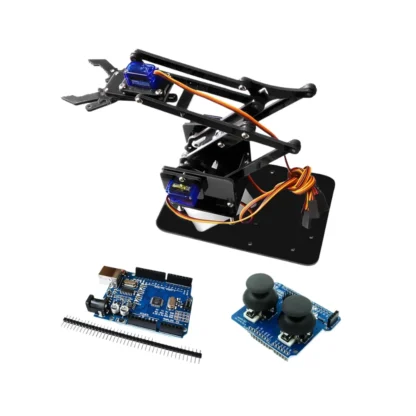 Rob Controller 4 DOF Robot Arm Kit and Controller - Acrylic - Maker Store PTY LTD