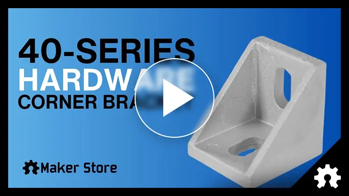 40-Series 2 Hole Inside Corner Bracket Video